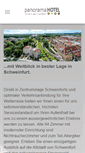 Mobile Screenshot of panoramahotel-schweinfurt.de